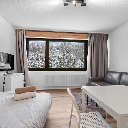 Studio Cosy Au Centre De Crans-Montana Zewnętrze zdjęcie