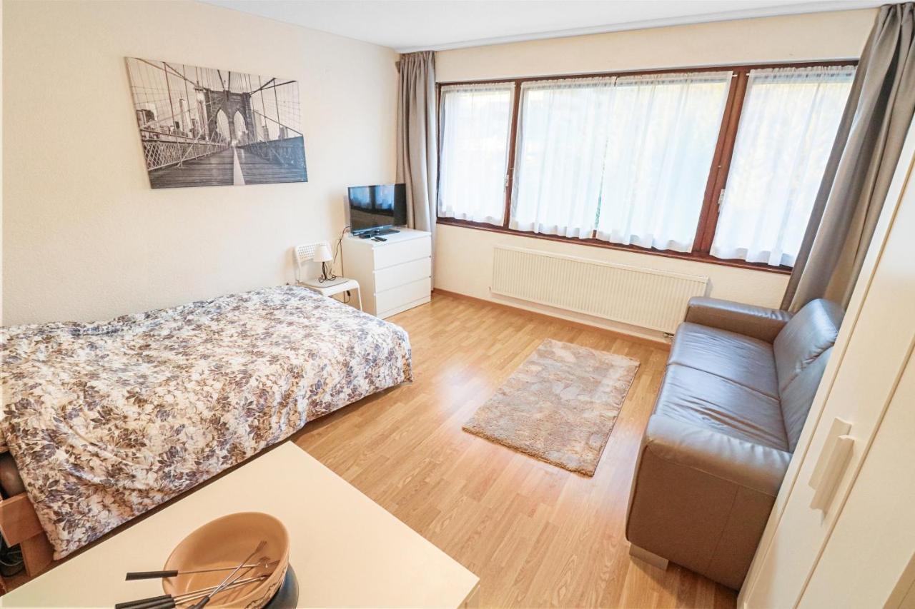 Studio Cosy Au Centre De Crans-Montana Zewnętrze zdjęcie