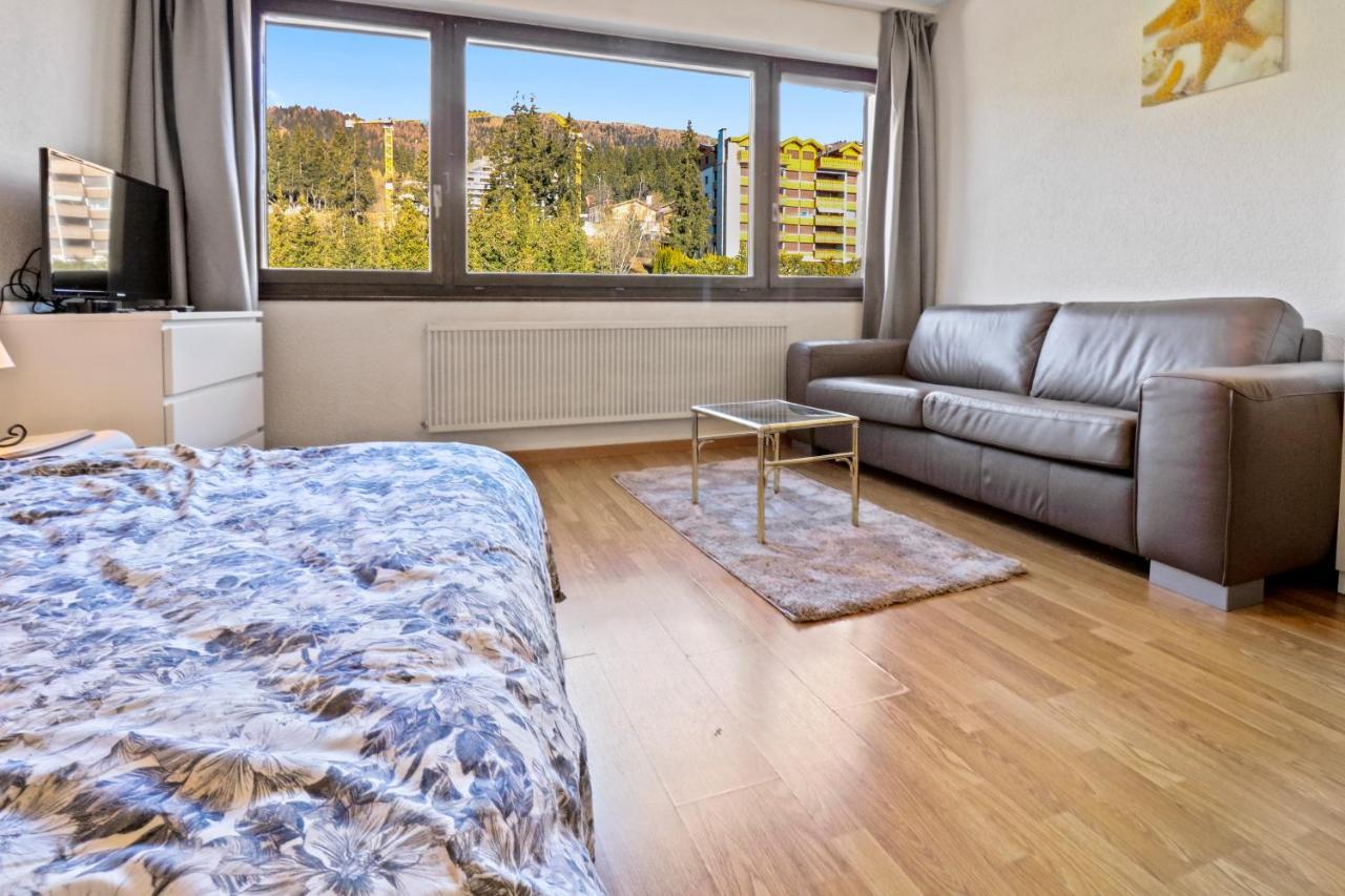 Studio Cosy Au Centre De Crans-Montana Zewnętrze zdjęcie