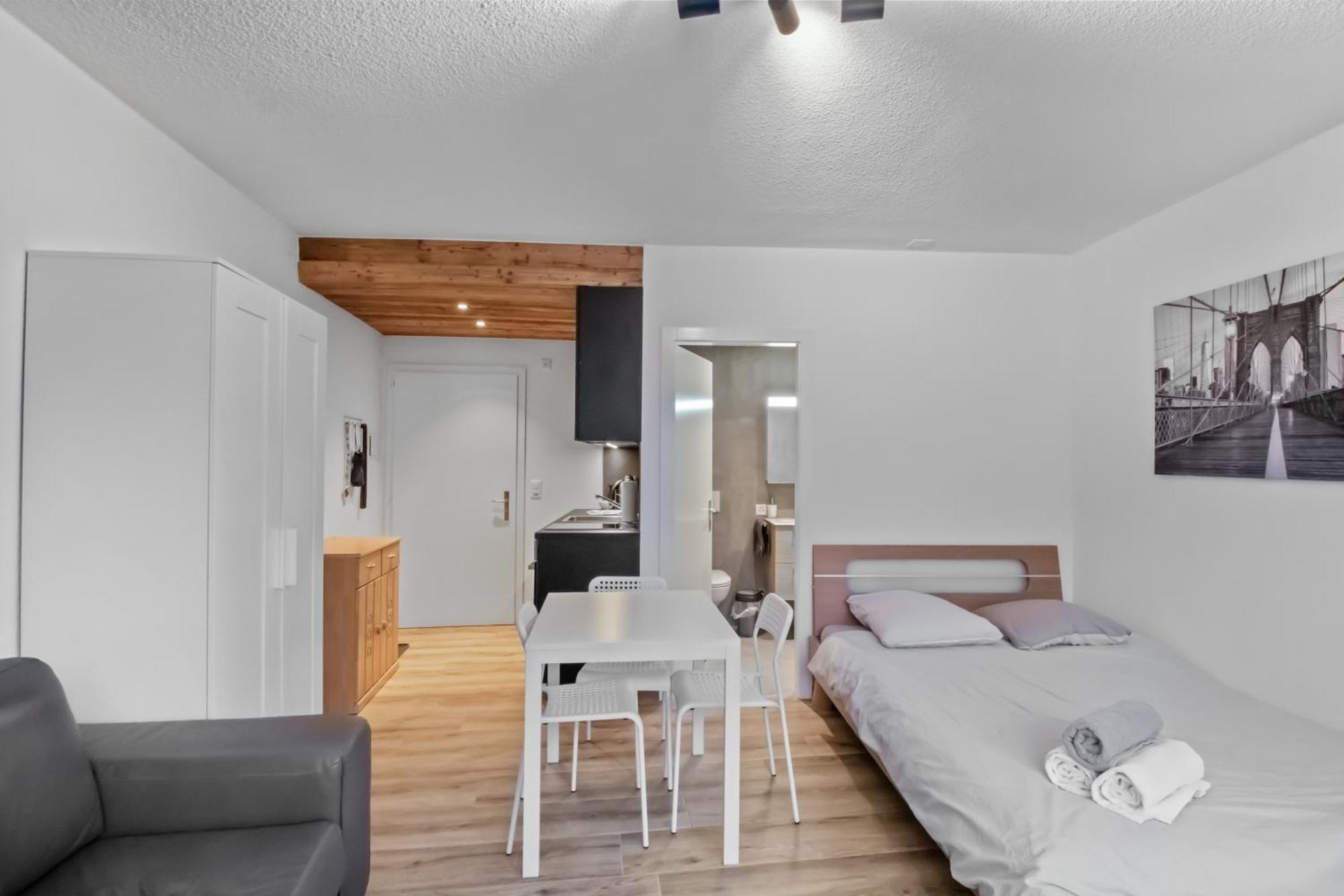 Studio Cosy Au Centre De Crans-Montana Zewnętrze zdjęcie