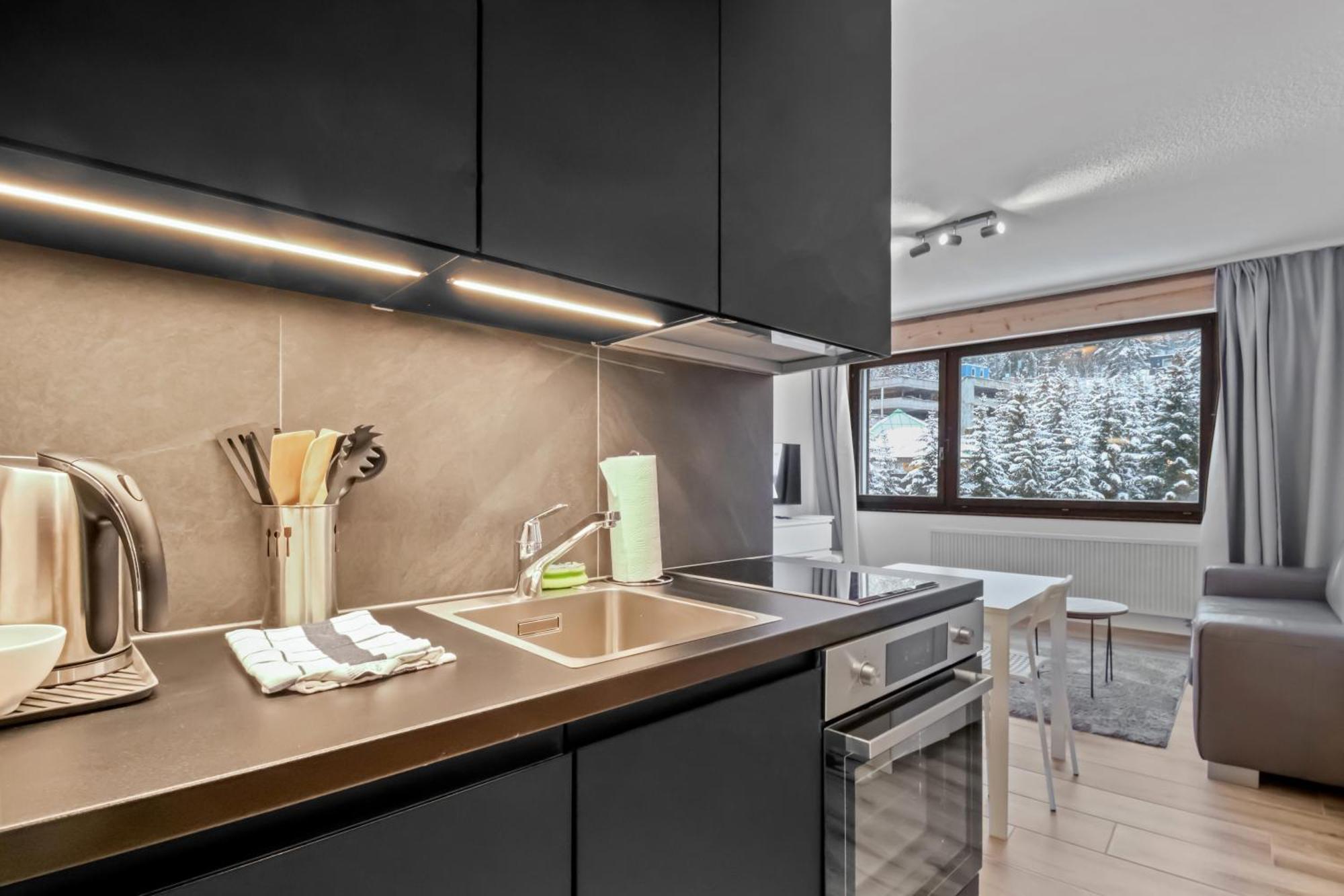 Studio Cosy Au Centre De Crans-Montana Zewnętrze zdjęcie